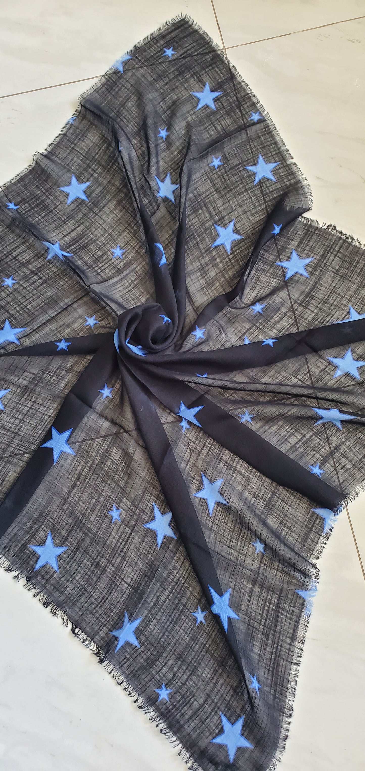 Pattern of Stars - Blue