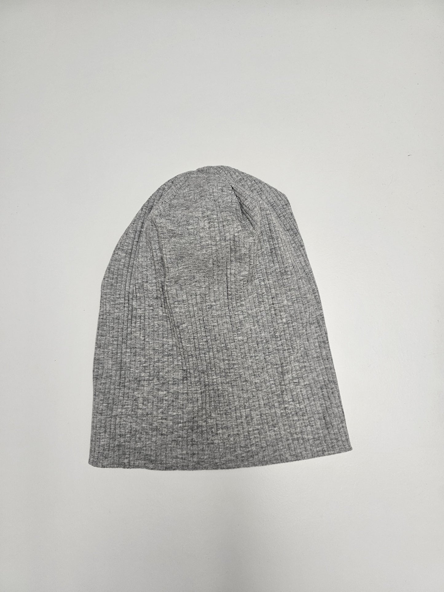 Ribbed Cotton Beanie