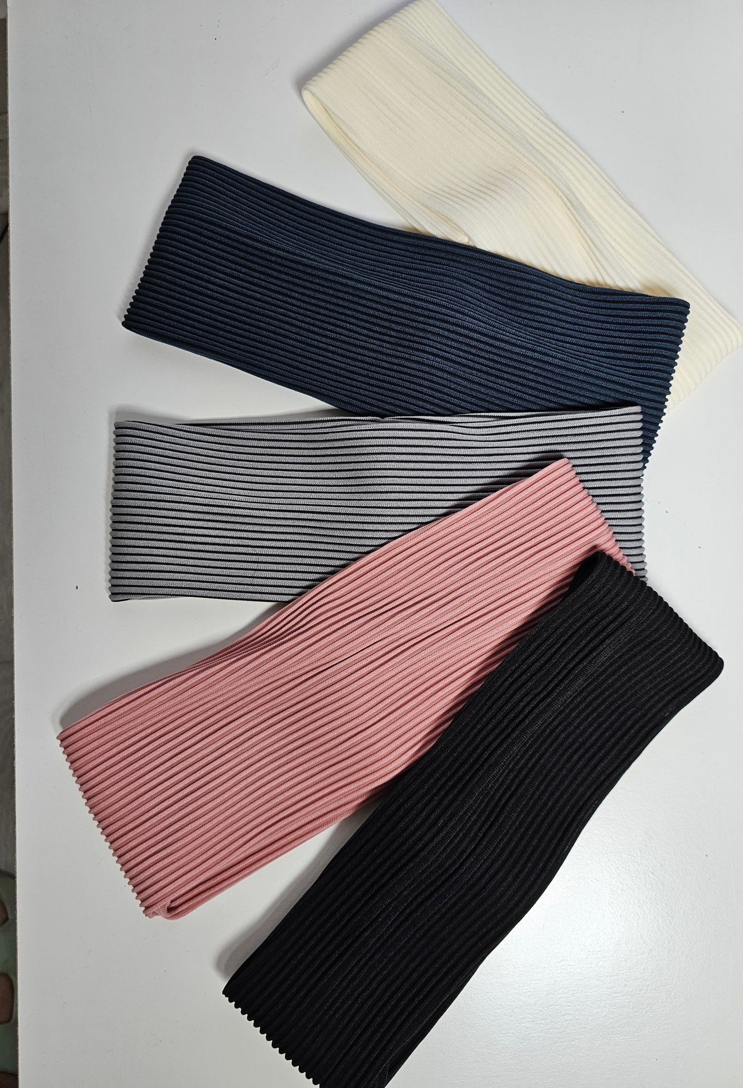 Light ribbed headbands
