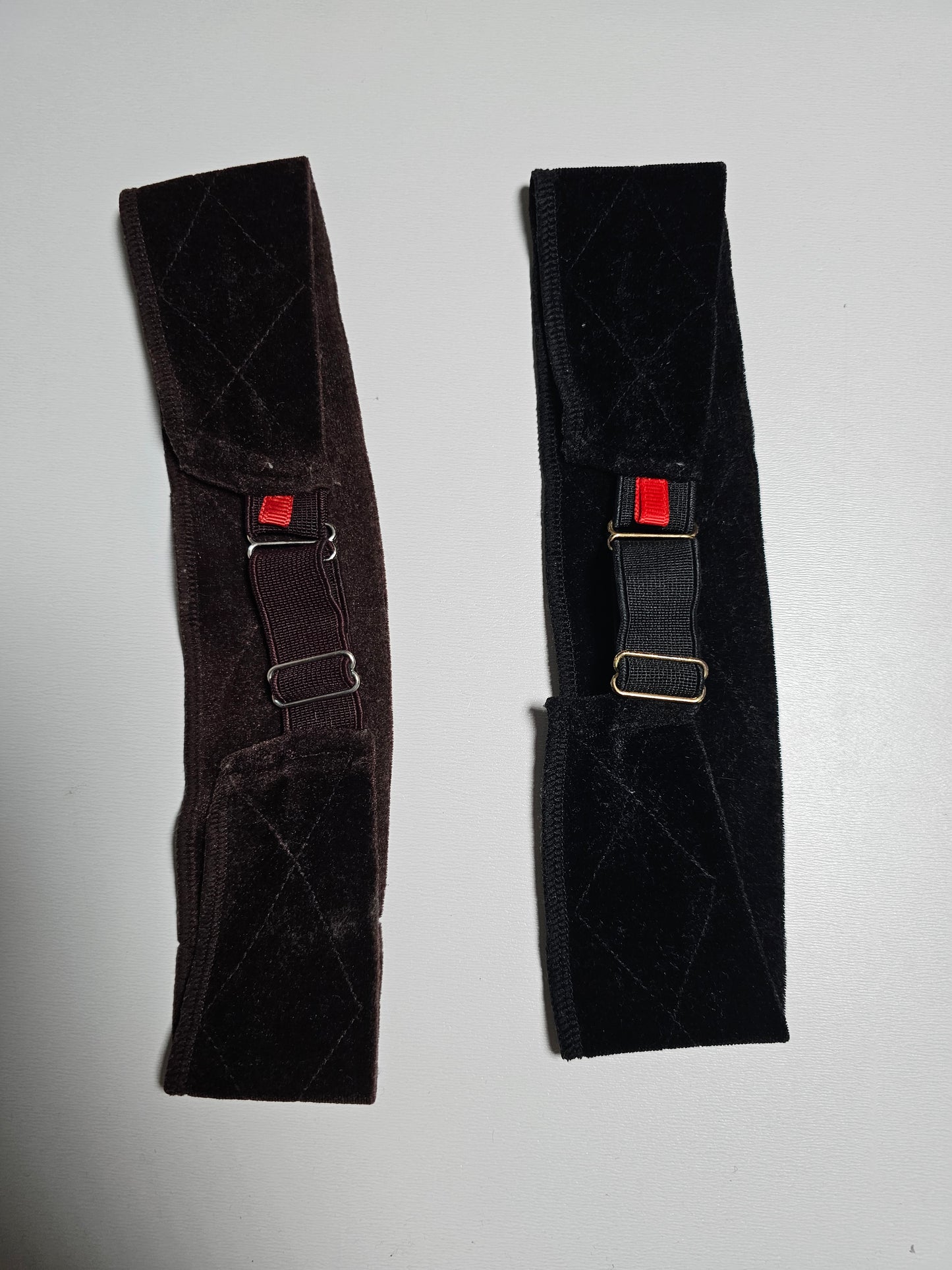Velvet wig grip headband