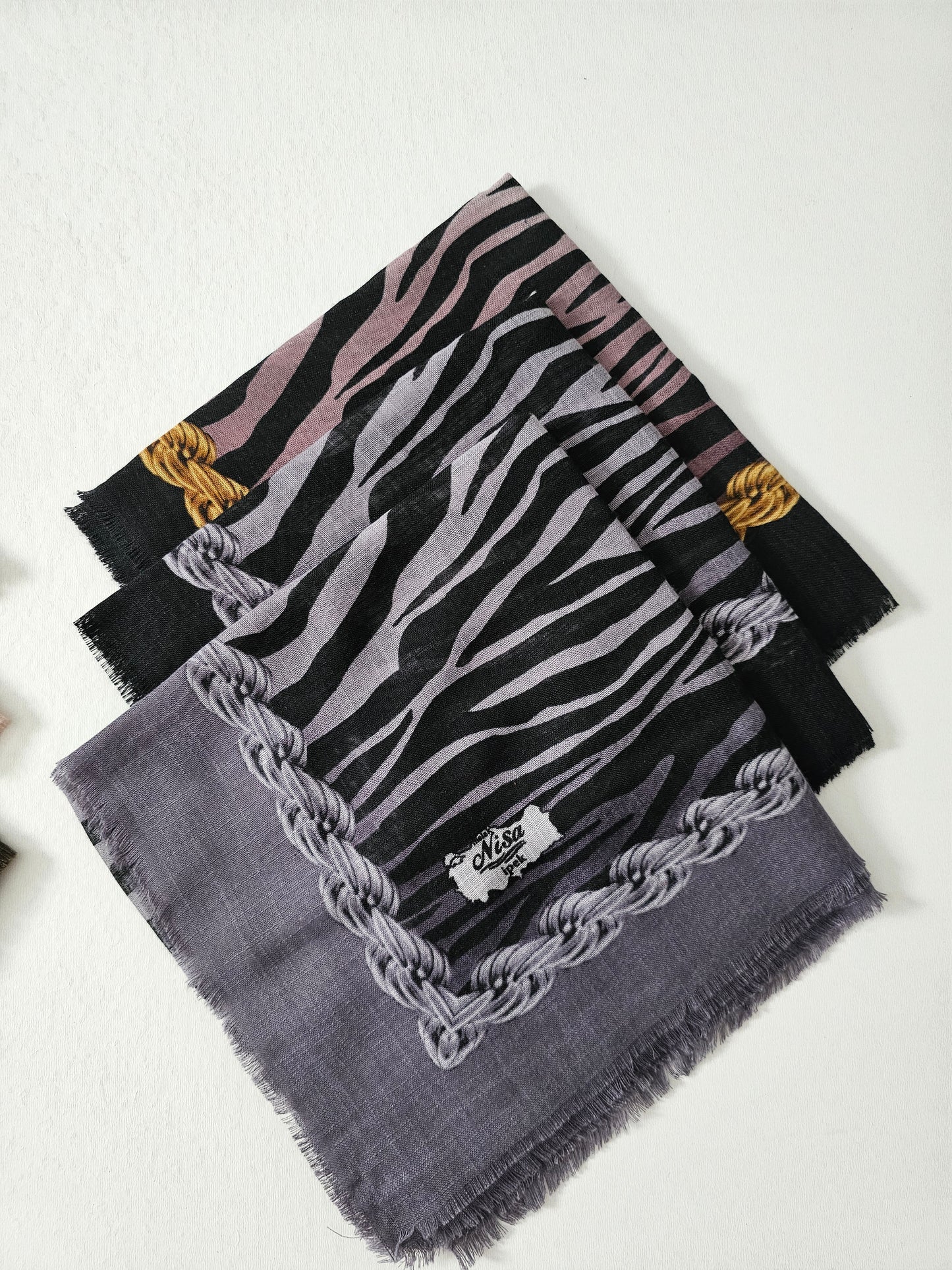 Zebra Print Scarf