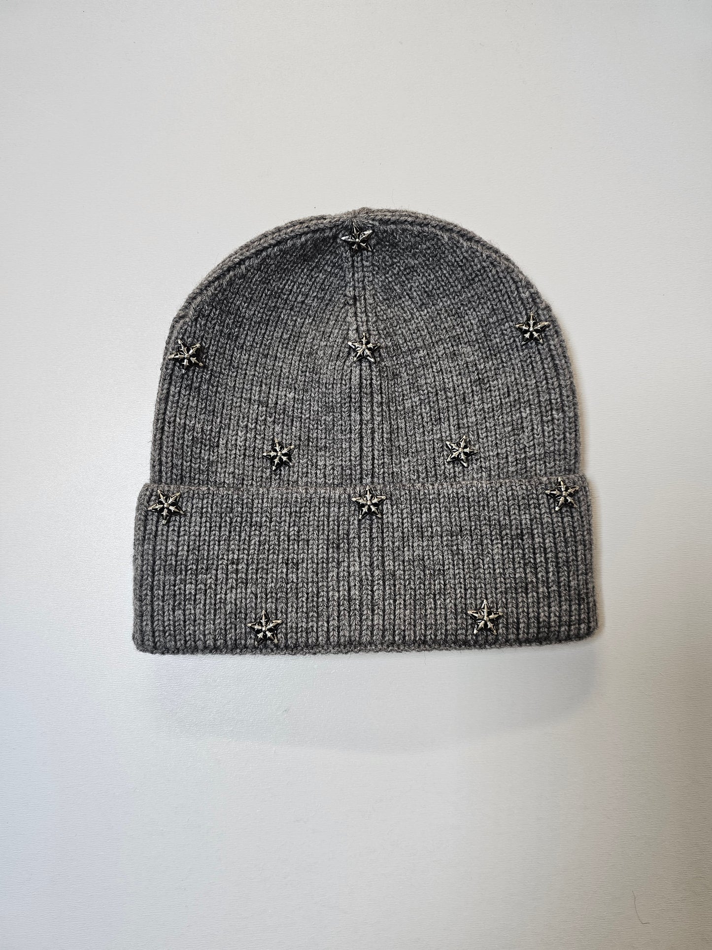 Star cuffed beanie
