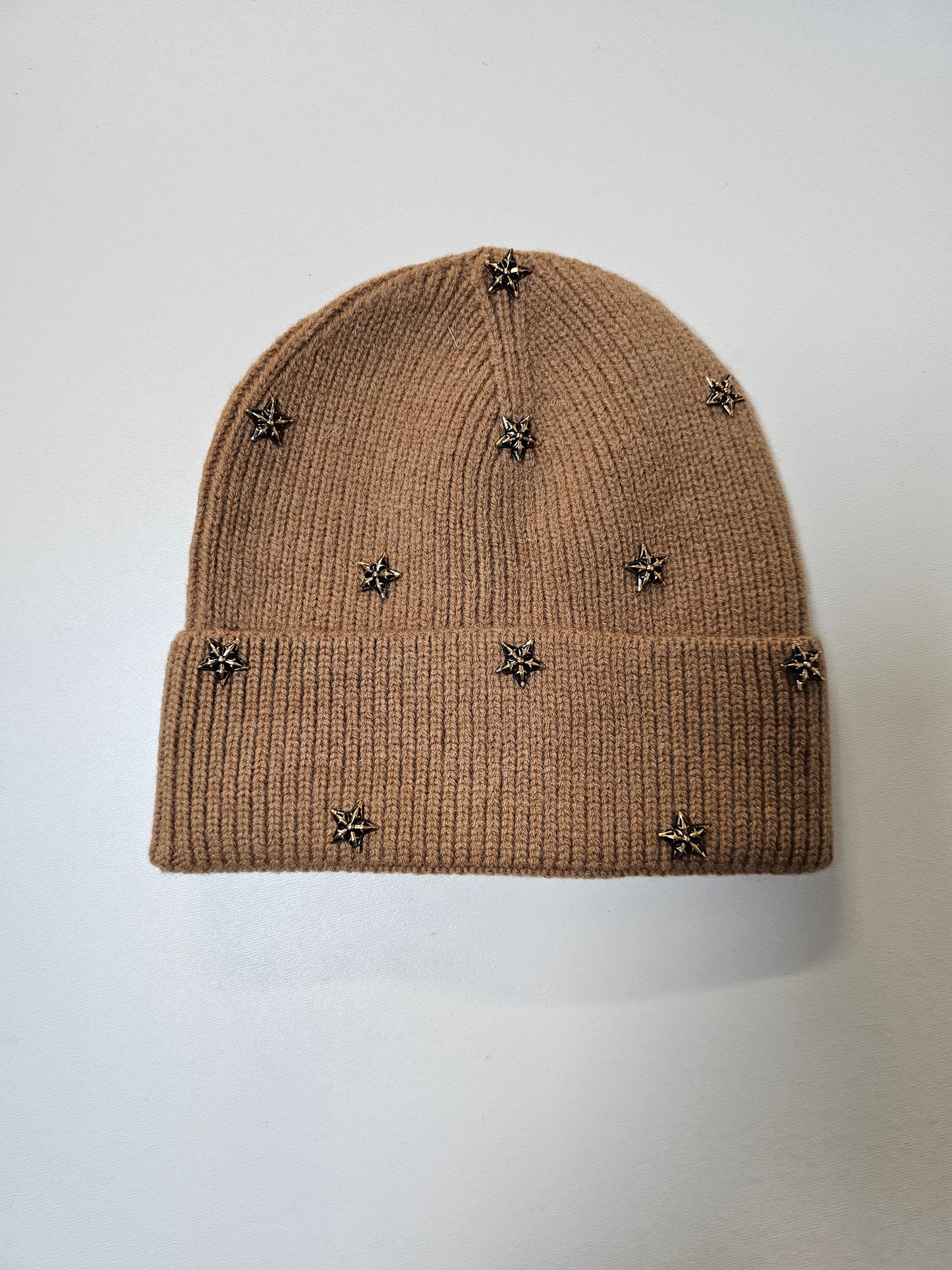 Star cuffed beanie